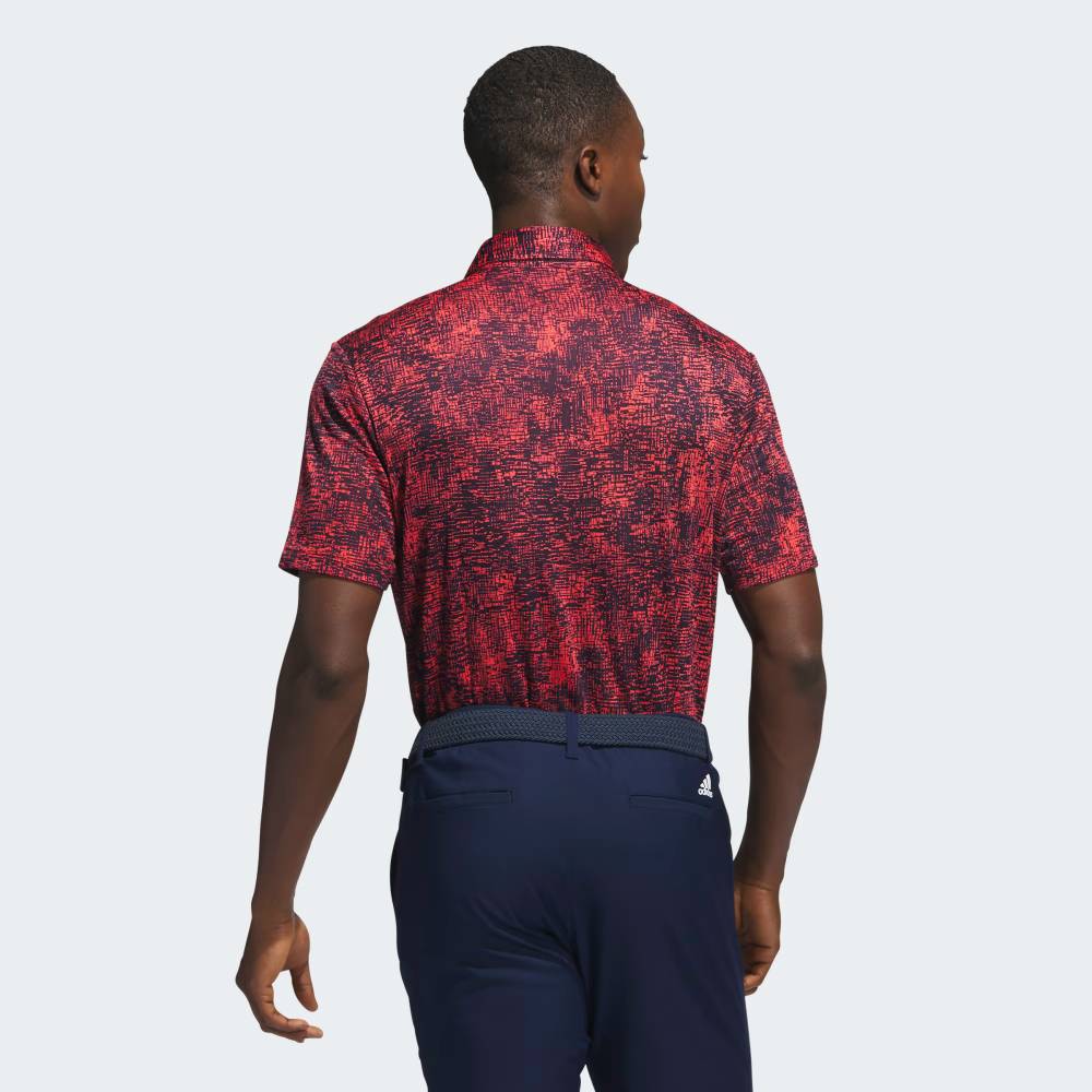 AERIAL JACQUARD GOLF POLO SHIRT
