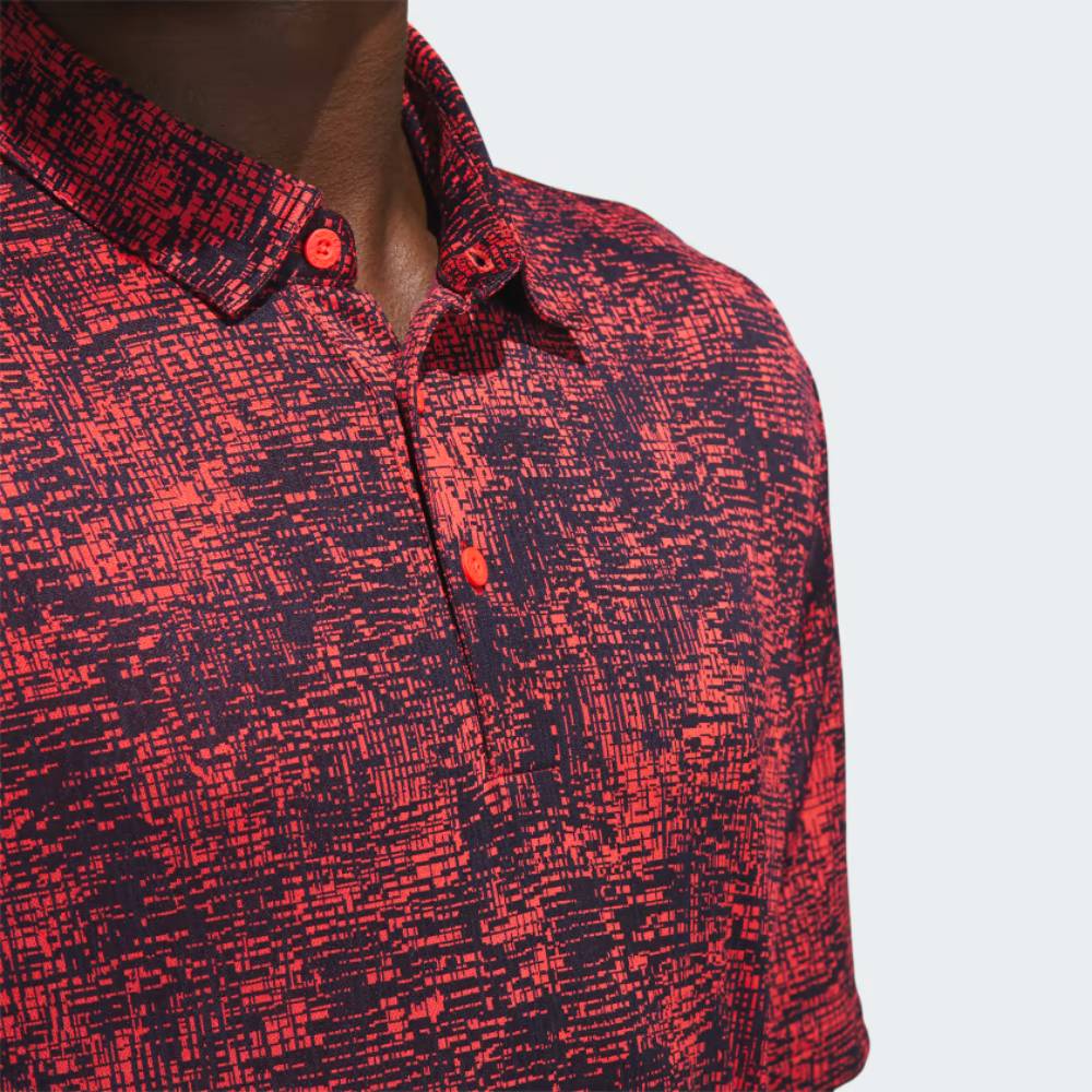 AERIAL JACQUARD GOLF POLO SHIRT