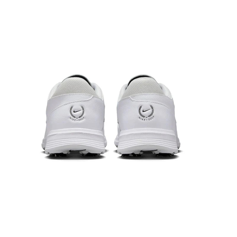 Nike Victory Tour 4 Waterproof Spiked Golf Shoes - White / Black