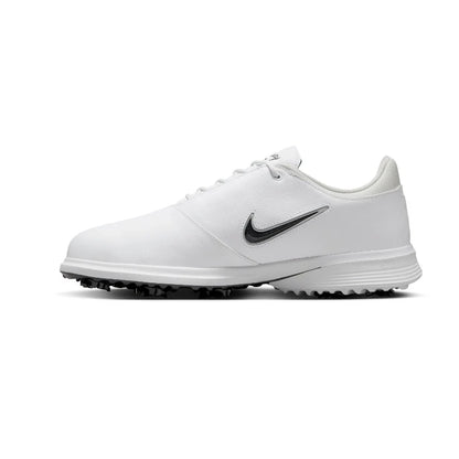 Nike Victory Tour 4 Waterproof Spiked Golf Shoes - White / Black