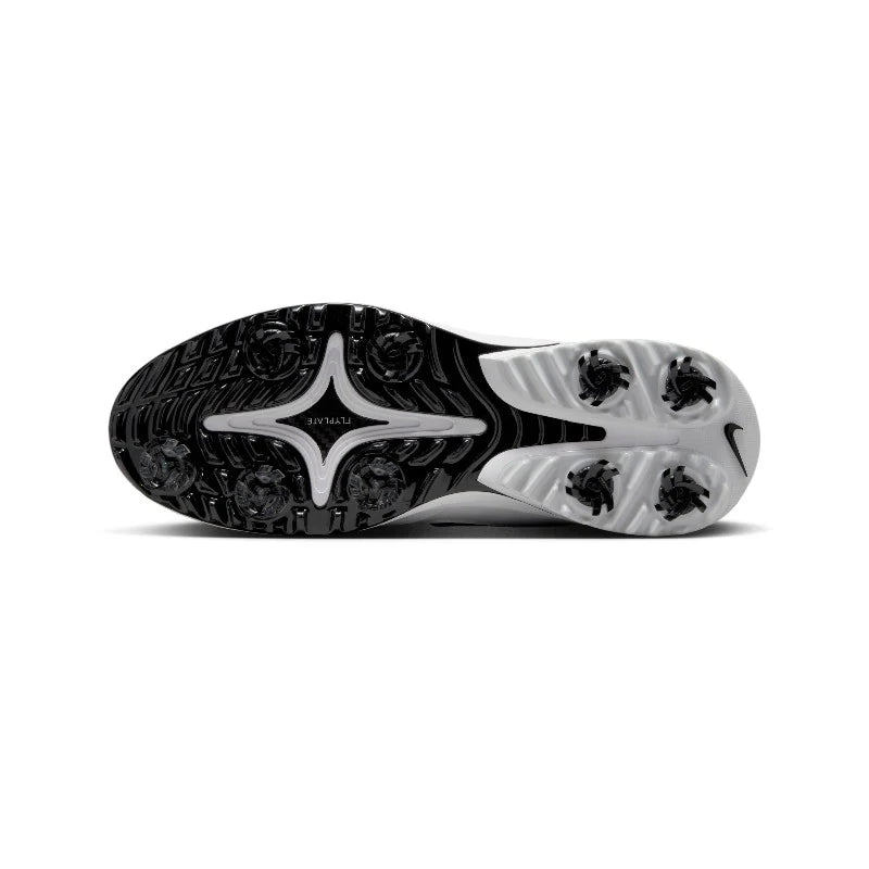 Nike Victory Tour 4 Waterproof Spiked Golf Shoes - White / Black