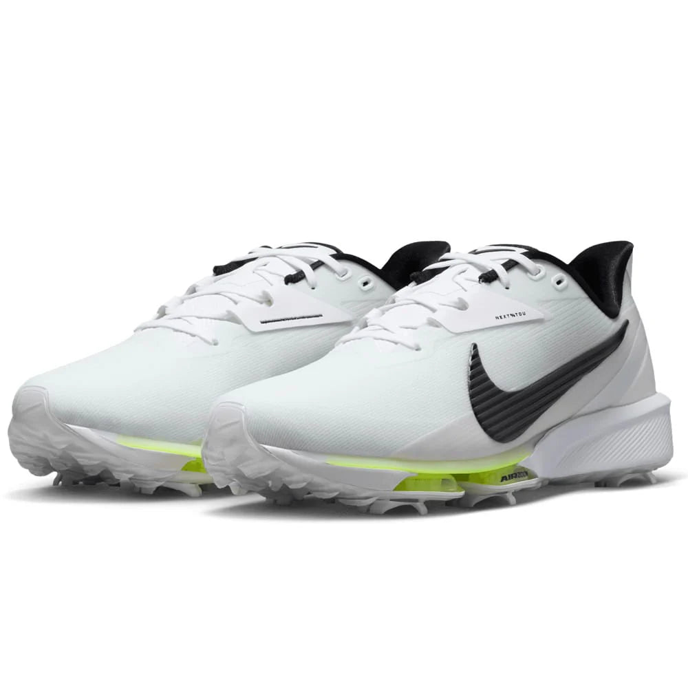 Nike Next% Tour 3 Waterproof Spiked Golf Shoe - White / Black / Phantom