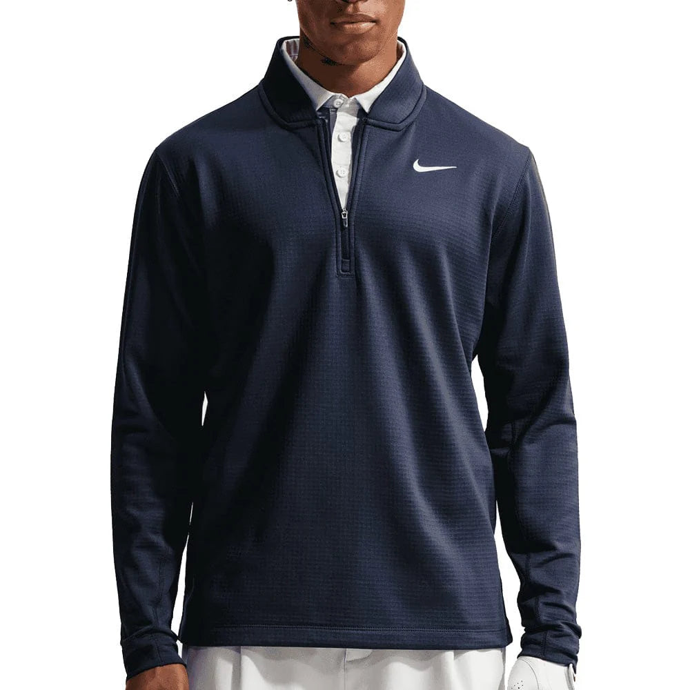 Nike Therma-FIT Velocity 1/2 Zip Golf Top - Navy