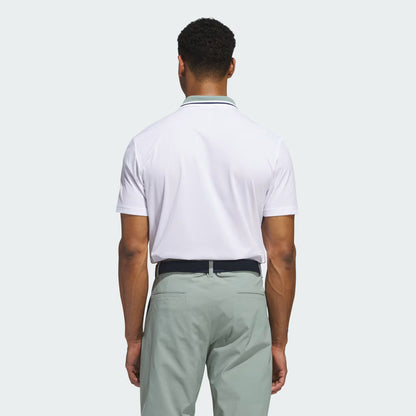 adidas Beyond Twistknit Golf Polo Shirt - White