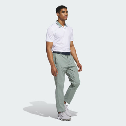 adidas Beyond Twistknit Golf Polo Shirt - White