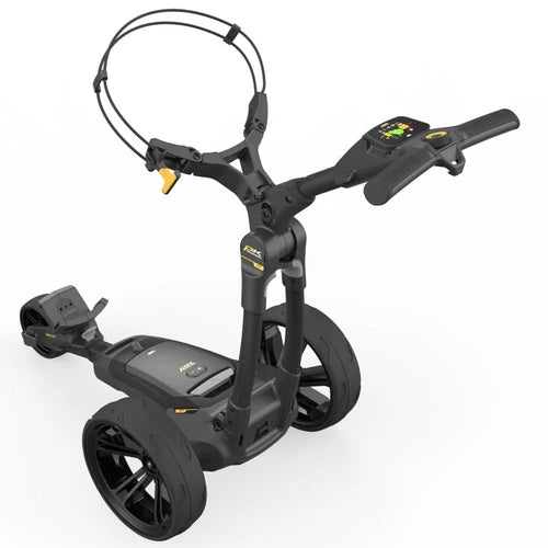 CT6 GPS Black Metal Electric Trolley