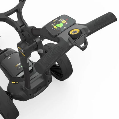 CT6 GPS Black Metal Electric Trolley