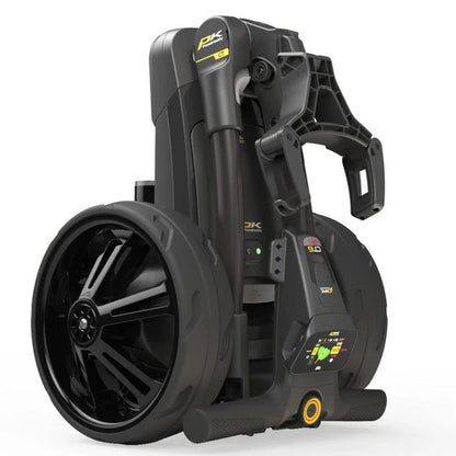 CT6 GPS Black Metal Electric Trolley
