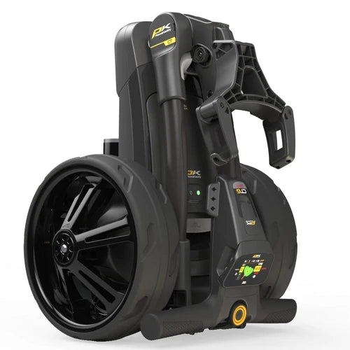 CT6 GPS Metal Electric Trolley - Black - 2026