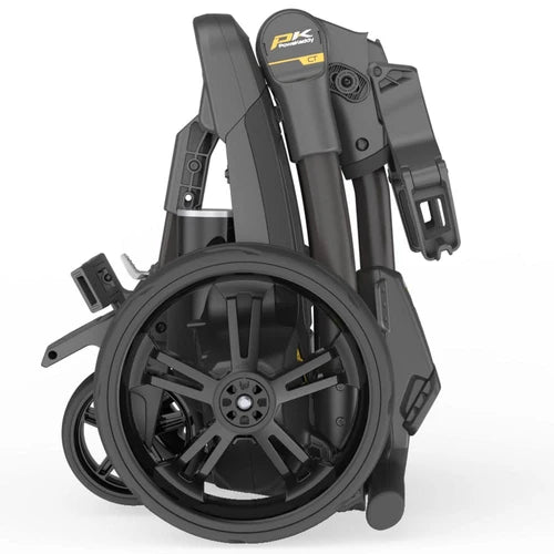 CT6 GPS Black Metal Electric Trolley