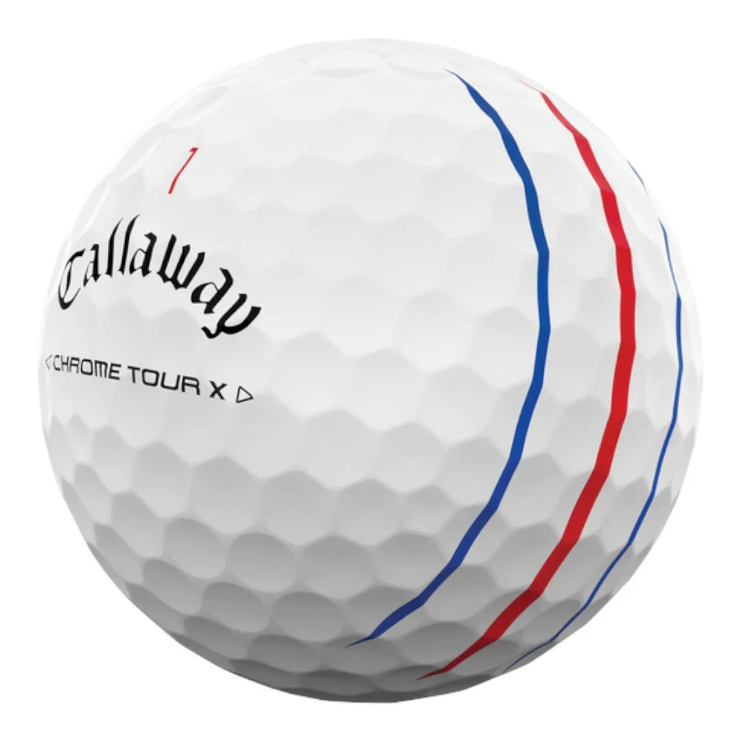 Chrome Tour X 24 White Golf Balls 3-pk