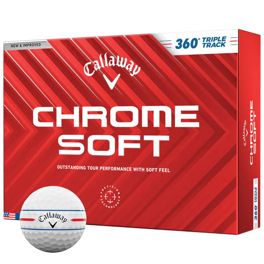 Chrome Soft 24 360 Triple Track 1 dozen