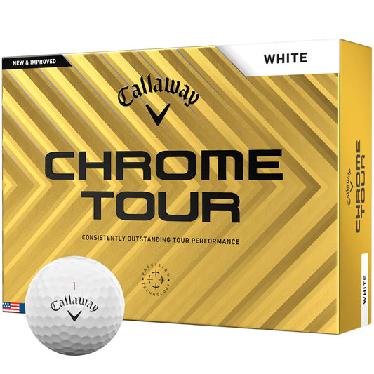 Chrome Tour 24 White 1 Dozen