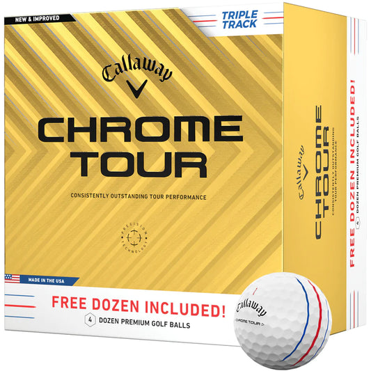Chrome Tour 24 Triple Track 4 for 3 Dozen Golf Ball Pack