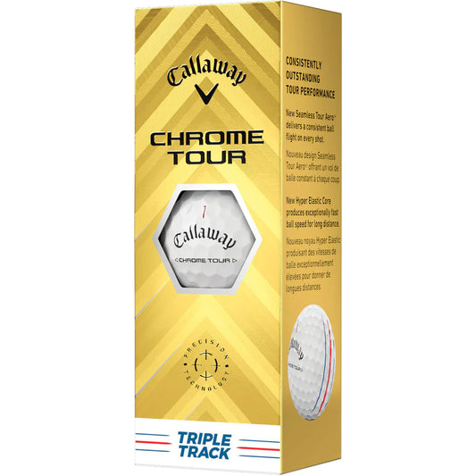 Chrome Tour 24 Triple Track 4 for 3 Dozen Golf Ball Pack