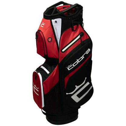 Cobra Signature Cart Bag - Red / Black /White
