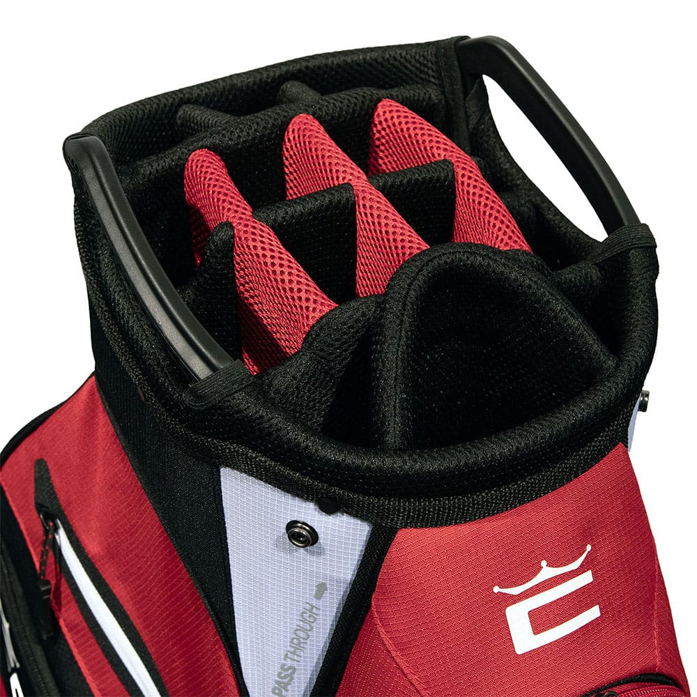 Cobra Signature Cart Bag - Red / Black /White