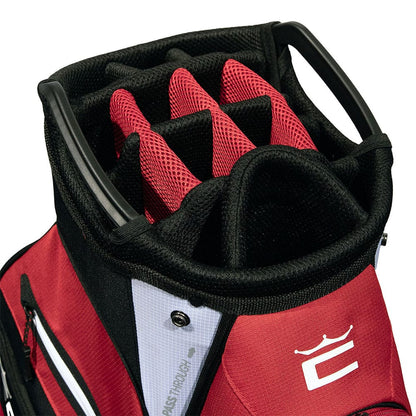 Cobra Signature Cart Bag - Red / Black /White
