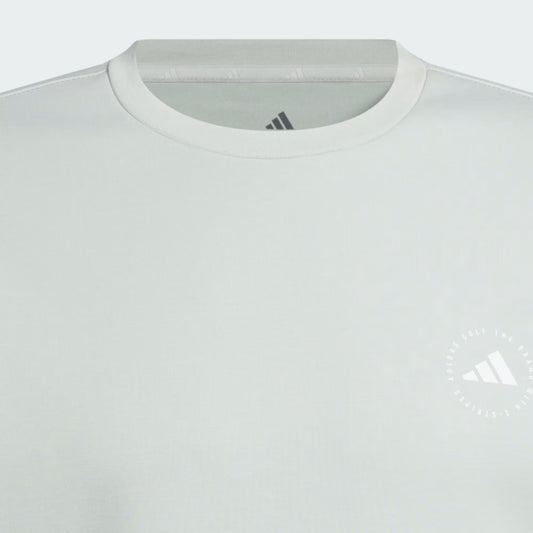 adidas Core Crew Golf Sweatshirt - Wonder Silver