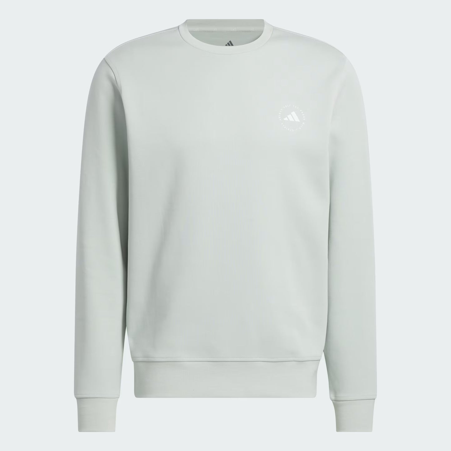 adidas Core Crew Golf Sweatshirt - Wonder Silver