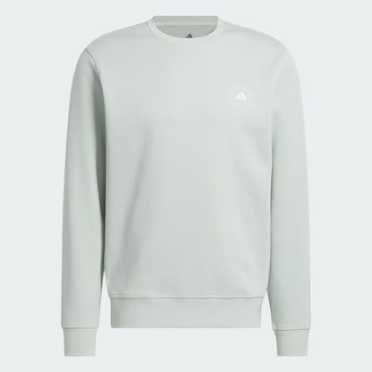 adidas Core Crew Golf Sweatshirt - Wonder Silver