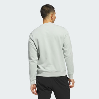 adidas Core Crew Golf Sweatshirt - Wonder Silver