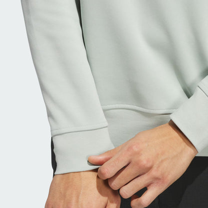 adidas Core Crew Golf Sweatshirt - Wonder Silver