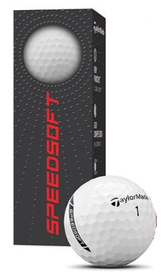 Speedsoft White 3-Pk