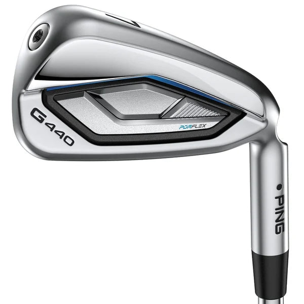 Ping G440 Irons, 5-PW + UW + 52 +56, AWT Reg Black Dot