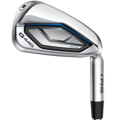 Ping G440 Irons, 5-PW + UW + 52 +56, AWT Reg Black Dot