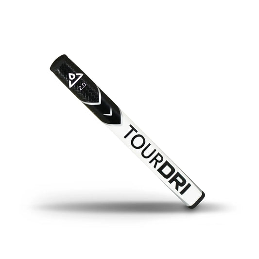 TourDri Flat Putter 2.0 Grip - Black, Red or Blue