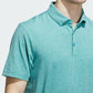 adidas Go-To Rise Print Golf Polo Shirt - Green