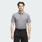 adidas Go-To Rise Print Golf Polo Shirt - Carbon