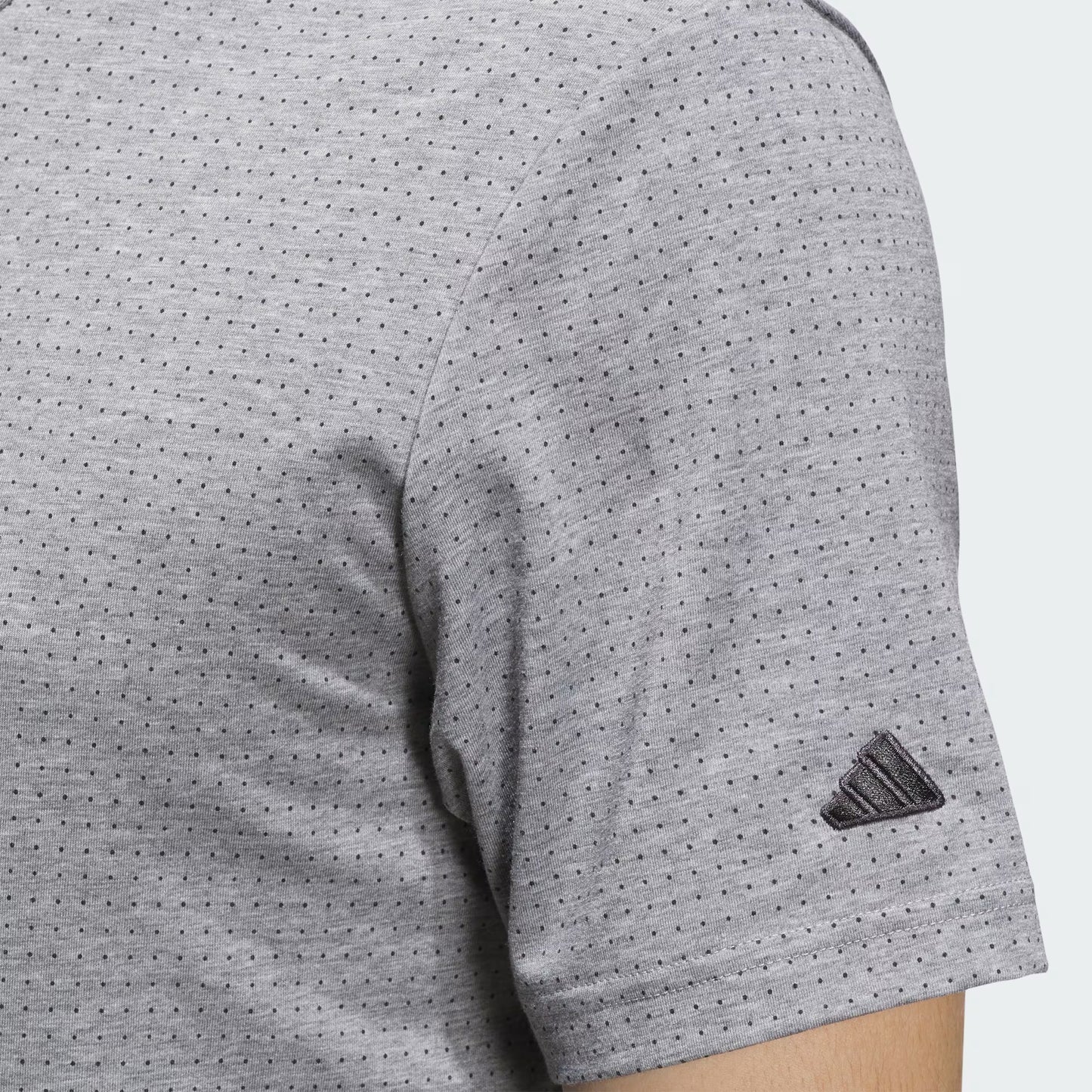 adidas Go-To Rise Print Golf Polo Shirt - Carbon