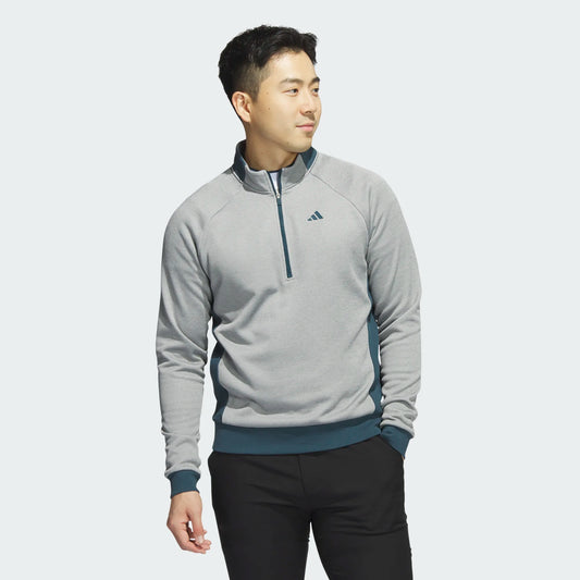 DWR 1/4 ZIP GREY HEATHER