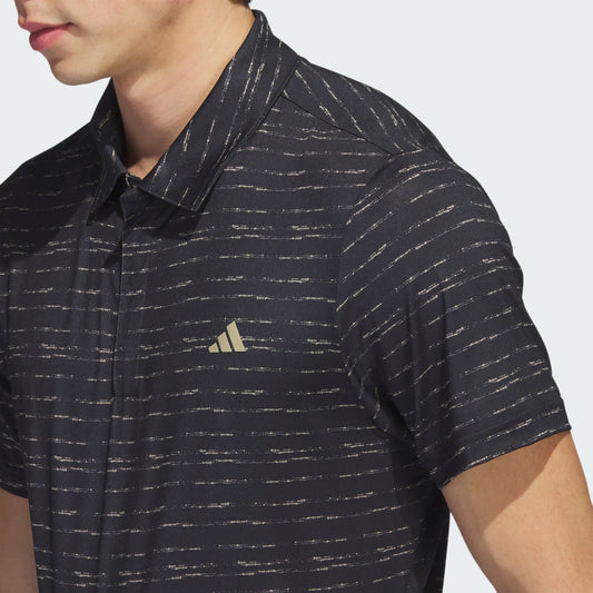 STRIPE ZIP POLO