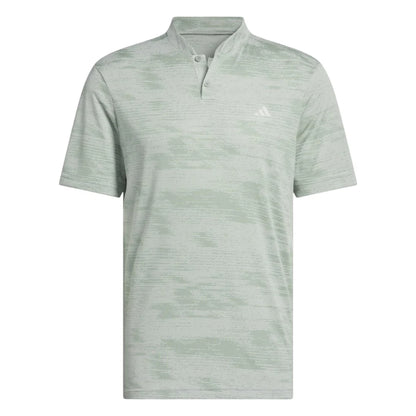 adidas Ultimate365 Sport Collar Golf Polo Shirt - Silver Green