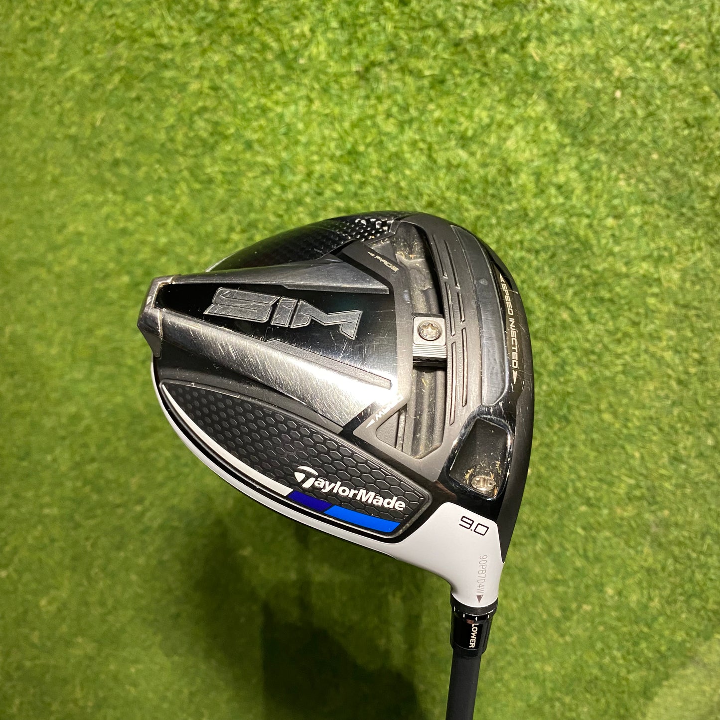Sim 9 deg Driver Hzrdus 6.5 X-Stiff