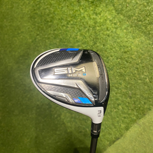 Sim Max D 3 Fairway Helium Stiff Shaft