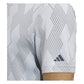 adidas Ultimate365 Micro Texture Golf Polo Shirt - Wonderblue