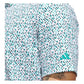 adidas Ultimate365 Micro Argyle Golf Polo Shirt - White / Pure Teal
