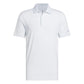 adidas Ultimate365 Bunker Golf Polo Shirt - White / Wonder Blue