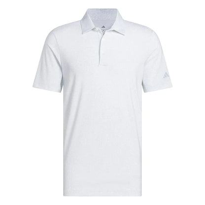 adidas Ultimate365 Bunker Golf Polo Shirt - White / Wonder Blue