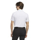 adidas Ultimate365 Bunker Golf Polo Shirt - White / Wonder Blue