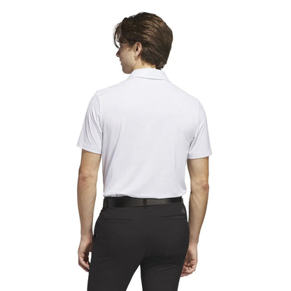 adidas Ultimate365 Bunker Golf Polo Shirt - White / Wonder Blue
