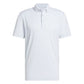 adidas Ultimate365 Stripe Golf Polo Shirt - Wonder Blue/White