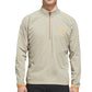 adidas Ultimate365 Durable Water Repellent Wind Quarter-Zip - Wonder Cargo / Lucid Orange