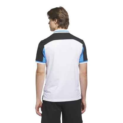 adidas BTC Twist Golf Polo Shirt - White / Black