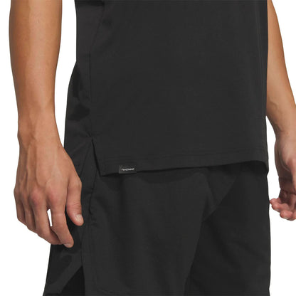 adidas BTC Twist Golf Polo Shirt - Black