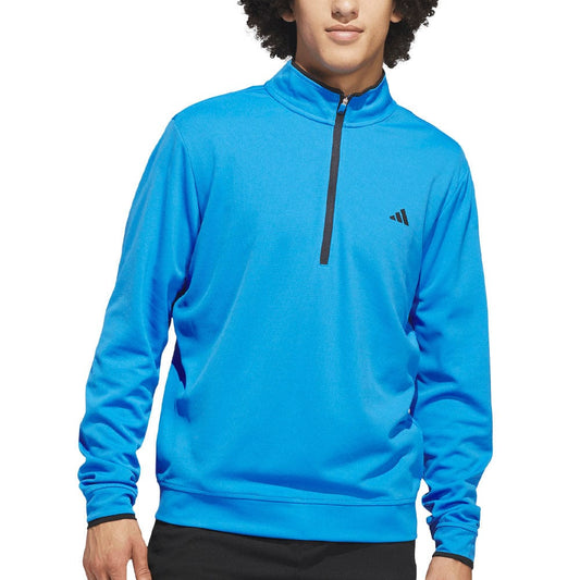 adidas UPF Lightweight Quarter-Zip Golf Pullover